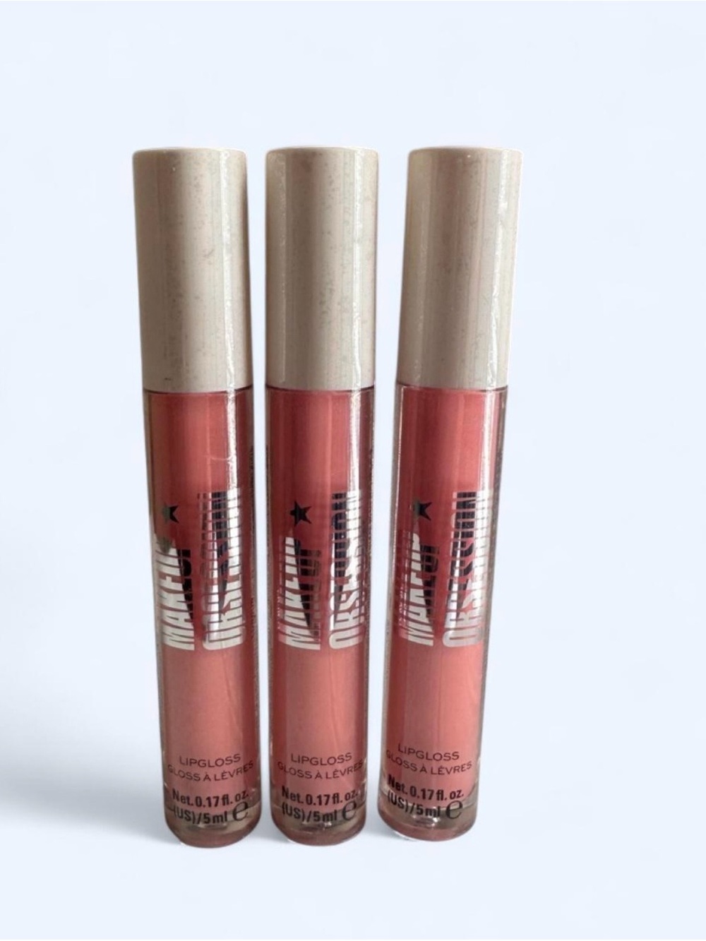 Max Revolution Lip Gloss Resolute Lot of 3
